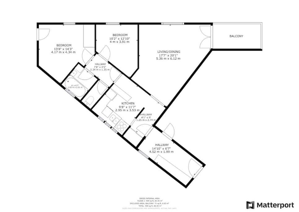 Joli 3 Pieces + Terrasse Lavillette Apartment